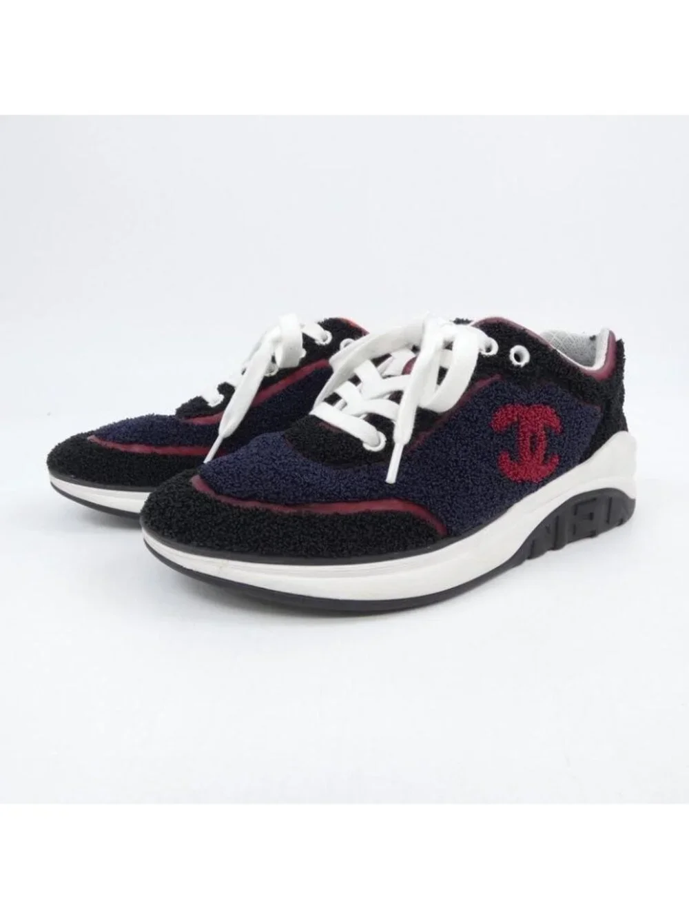 Chanel Size 36 Black Sneakers - Picture 3 of 6